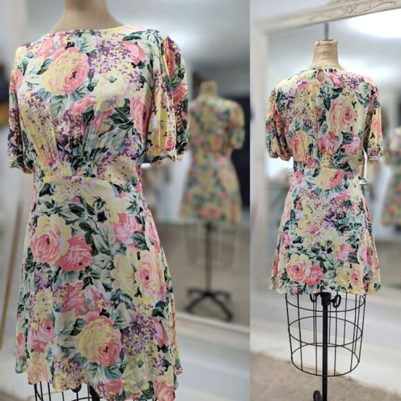 Faithful the Brand Sidonie Floral Mini Dress - Picture 6 of 11